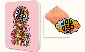 You Did It! Deluxe Greeting Card