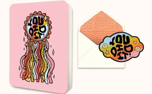 You Did It! Deluxe Greeting Card