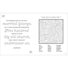 Golden Girls Word Search, Quips, Quotes and Coloring Book