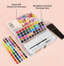 Grabie Watercolor Set of 50 with Brushes