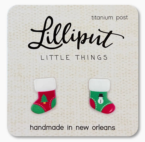 Lilliput Stocking Earrings