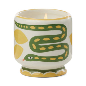 A Dopo Snake Paddywax Candle