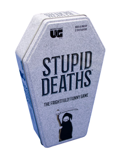 Stupid Deaths Card Game Tin