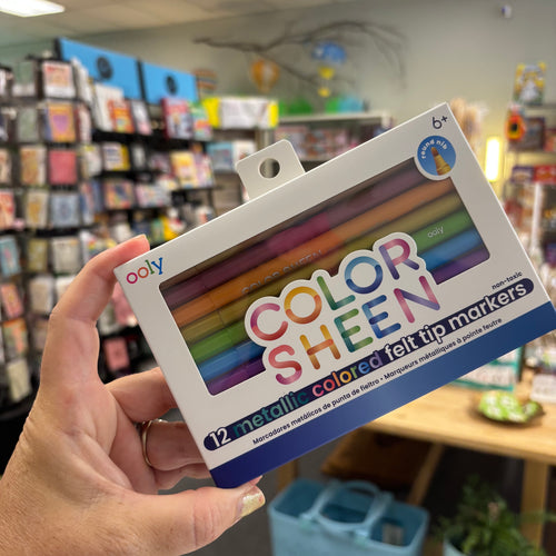 Color Sheen Metallic Gel Pens - Set of 12