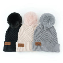 Britt's Knits Super Poof Kid's Pom Hat