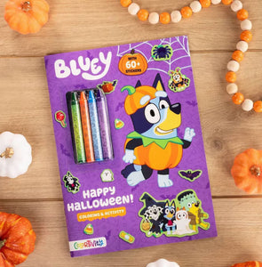 Bluey Colortivity: Happy Halloween!