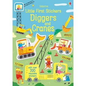 Little First Stickers Diggers and Cranes