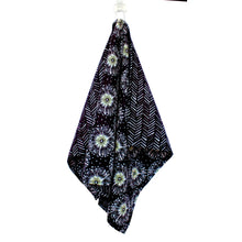 Black and White Allium | Double Sided Waffle Kitchen Towel