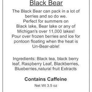 Black Bear - Black Raspberry Tea