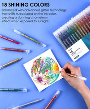 Iridescent Glitter Gel Ink Pens