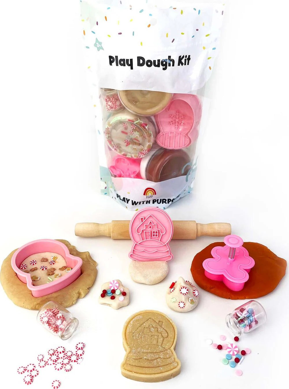 Holiday Cookies KidDough Play Kit