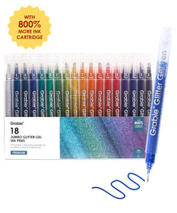 Iridescent Glitter Gel Ink Pens