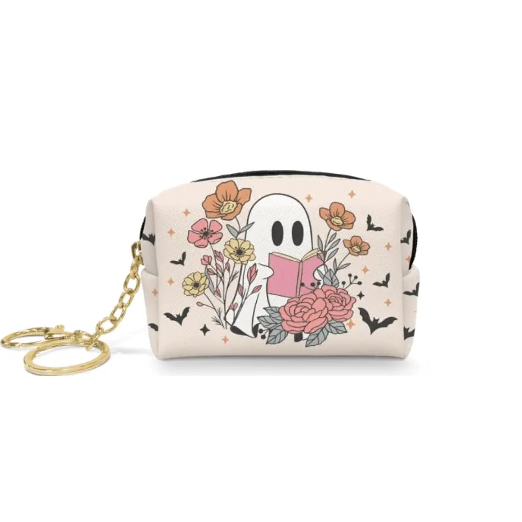 Read In Peace Keychain Pouch
