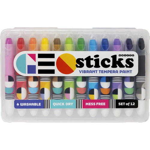 Geo Sticks Vibrant Tempera Paint Sticks