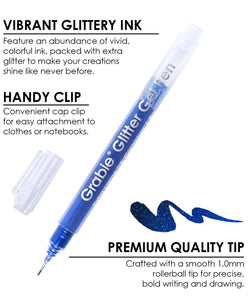 Iridescent Glitter Gel Ink Pens