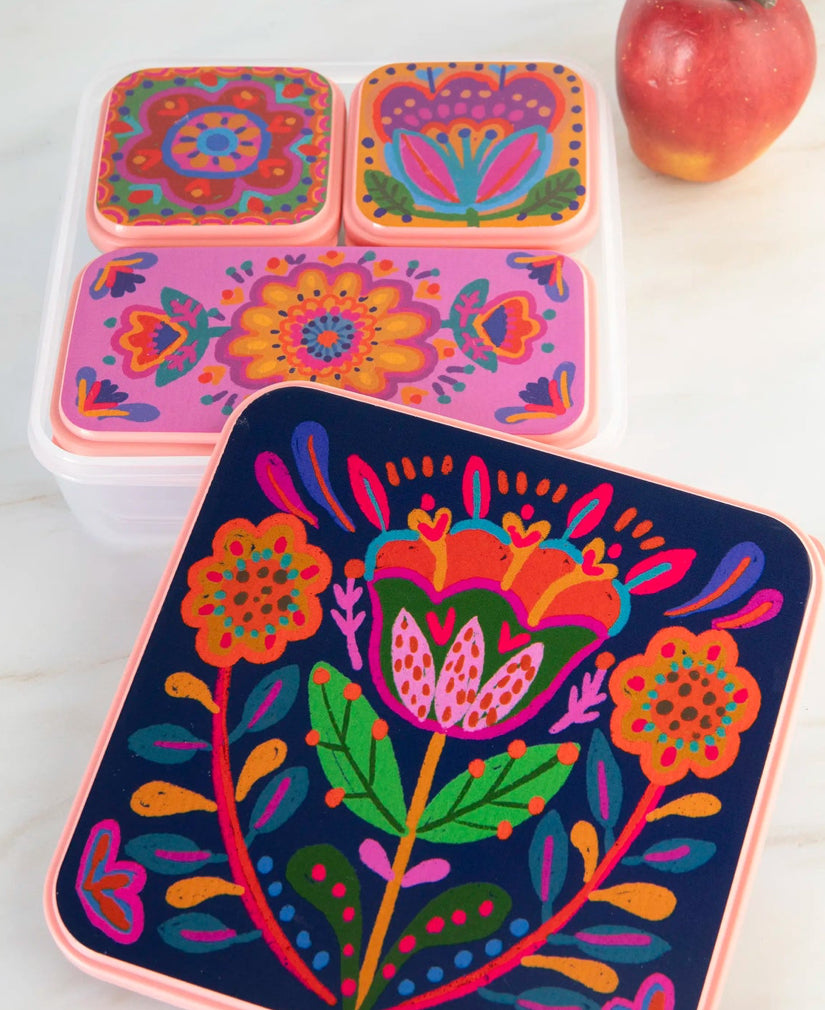 Nesting Storage Containers - Light Pink
