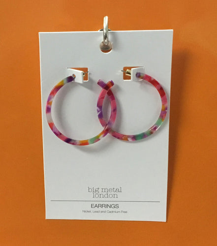 Erica Oval Hoop Earrings