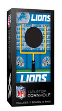 Detroit Lions- NFL Tabletop Cornhole