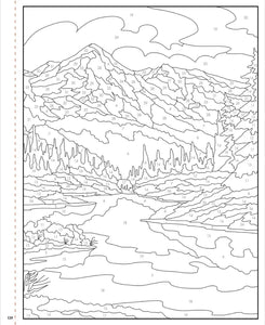 Bob Ross Color By Number