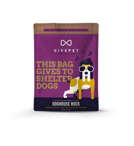 Doghouse Rock Baked Biscuits - 11oz Bag Dog Treats
