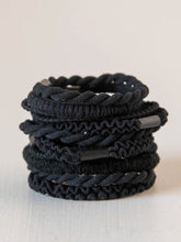 Textured Hair Ties - Set of 10