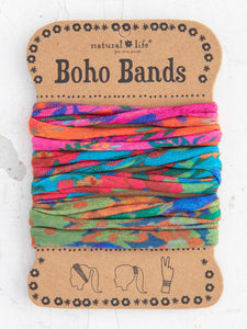 Boho Bands Multi Floral - Set of 3