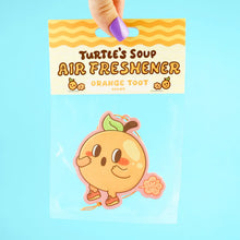 Orange Toot Funny Fruit Scented Air Freshener