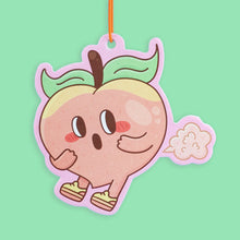Peach Toot Funny Fruit Scented Air Freshener