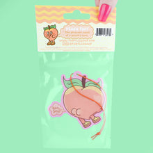 Peach Toot Funny Fruit Scented Air Freshener