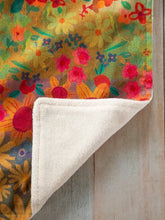 Natural Life Cotton Dish Towel Wildflowers