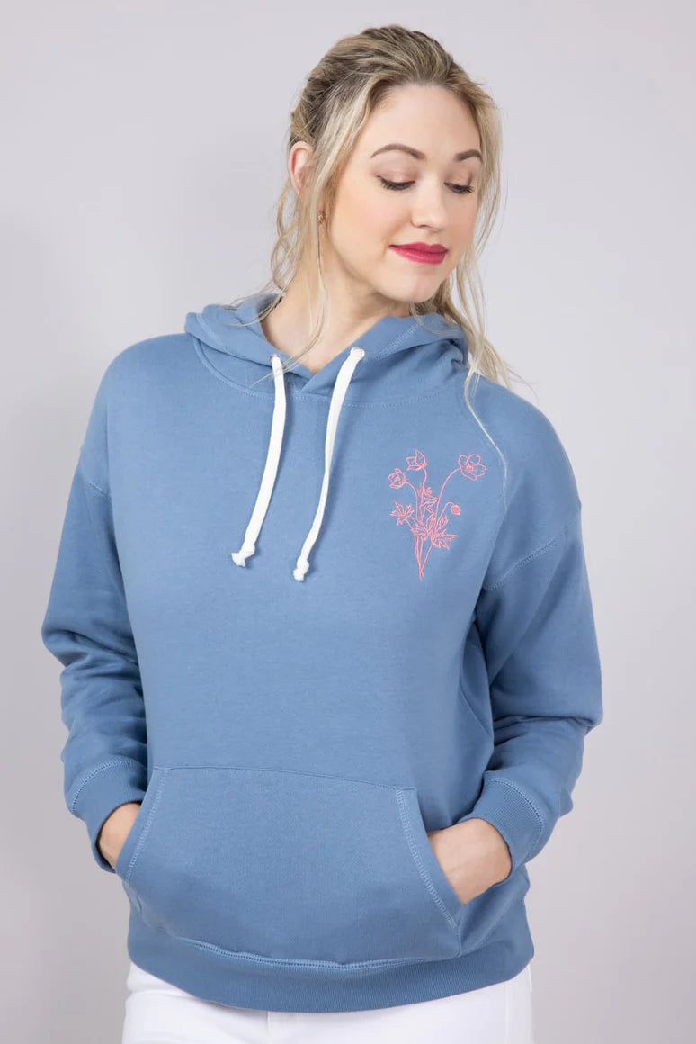 Good Things Embroidered Hoodie