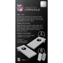 Detroit Lions- NFL Tabletop Cornhole