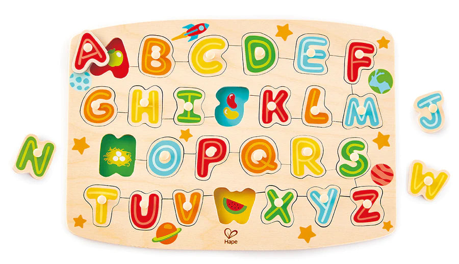 Alphabet Peg Puzzle