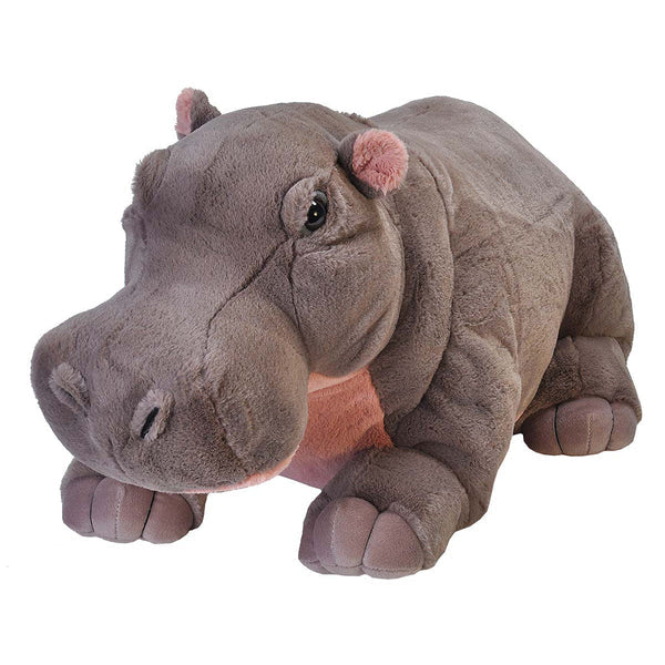 30” Jumbo Stuffed Hippo