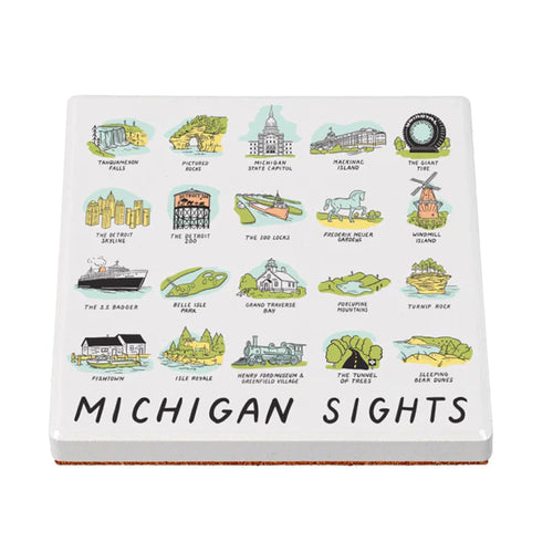Michigan Sights Coaster