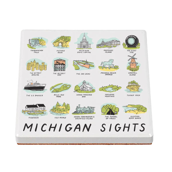 Michigan Sights Coaster