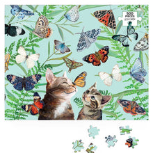Butterfly And Kitten Friends Puzzle