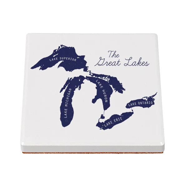 Great Lakes Ceramic Coaster