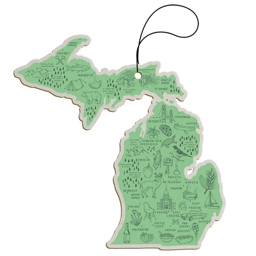 Michigan Air Freshner- Michigan Pine