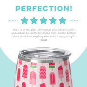 Melon Pop Stemless Wine Cup 14oz