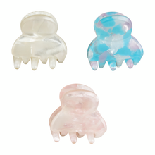 Blue Ornament Mini Claw Clip
