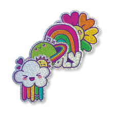 Stickiville Happy Rainbows Vinyl Stickers