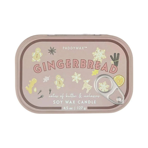 Paddywax Bistro Candle Tin - Gingerbread