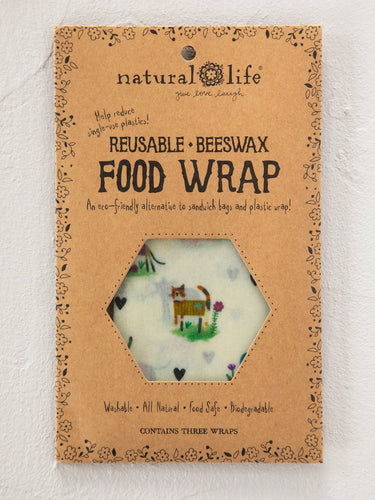 Beeswax Wraps by Natural Life - Cat