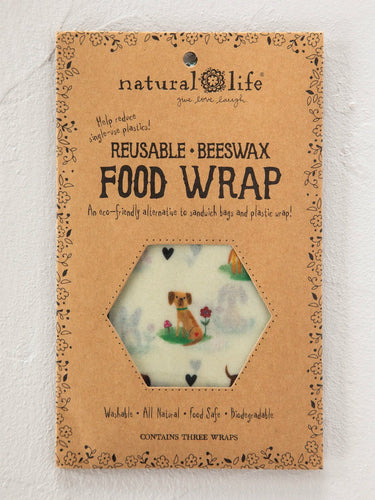 Beeswax Wraps by Natural Life - Dog