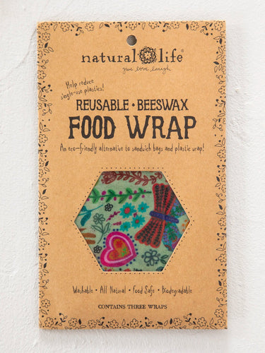Beeswax Wraps by Natural Life - Doodles