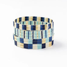 Dylan Bracelet Stretch Set Of 3 Blue