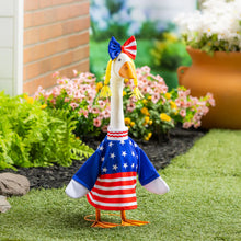 Patriotic Dress Porch Goose Outfit