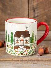 Natural Life Bungalow Mug Live Happy Cottage