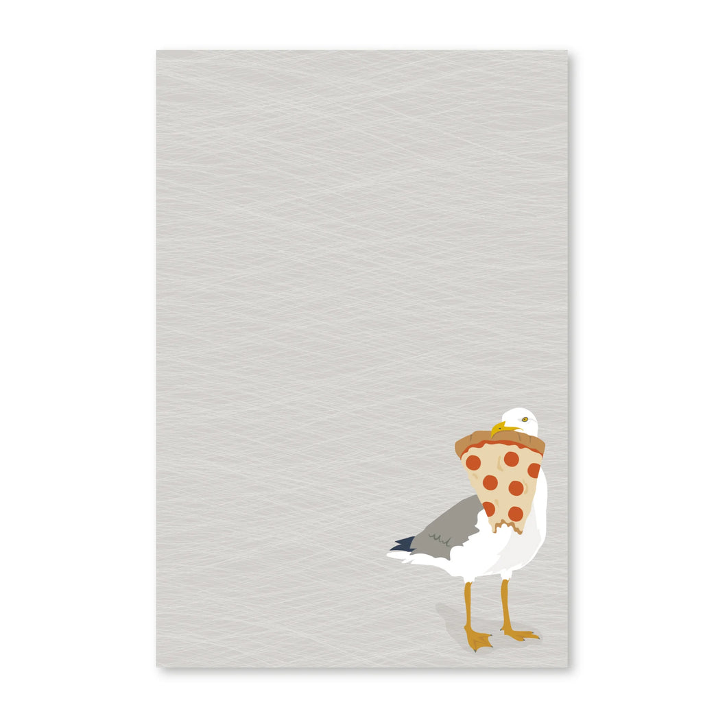 Pizza Seagull Notepad